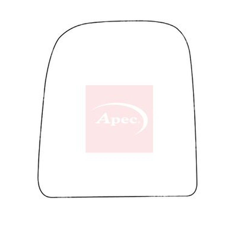 Apec Exterior Wing Mirror Glass Left fits Iveco Daily IV 2006-2011