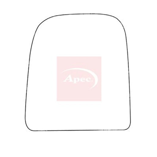 Apec Exterior Wing Mirror Glass Left AMS2829