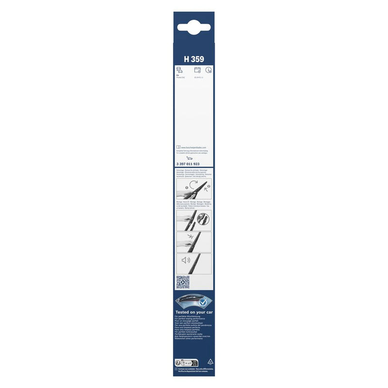 Bosch Conventional Wiper Blade 350mm — H359 fits Kia Picanto I 2004-2011 1.0 1.1