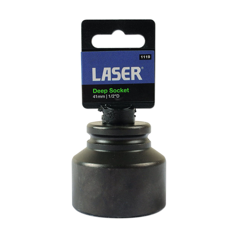 Laser Impact Socket 1/2"D 41mm 1119 Laser - Dynamic Drive