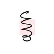 Apec Front Suspension Coil Spring fits Fiat Panda 2012 on 1.3