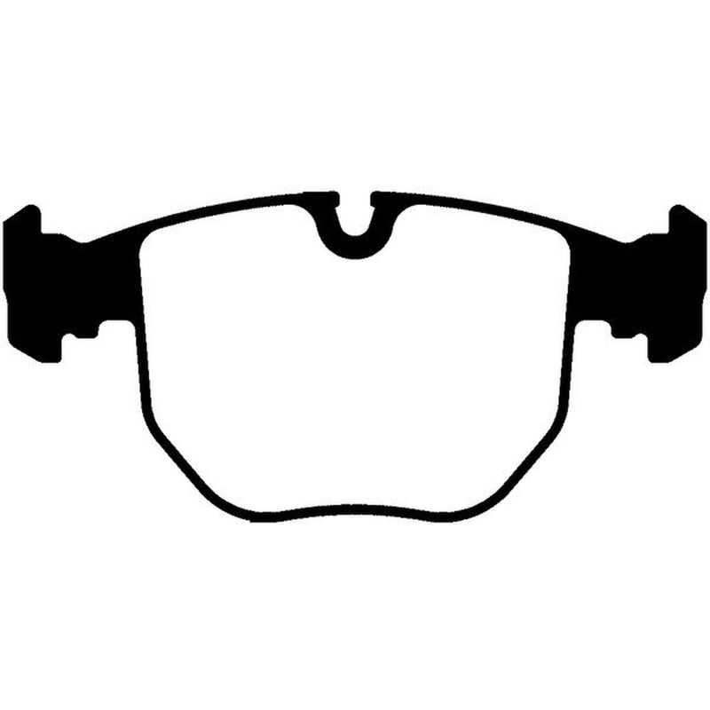 Abtex Front Brake Pad Set fits BMW 5 1996-2004