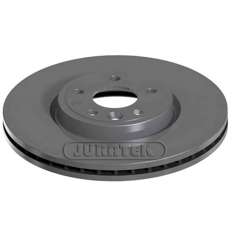 Juratek Front Vented & Rear Vented Brake Discs & Pads fits Jaguar Xe 2015 on 2.0