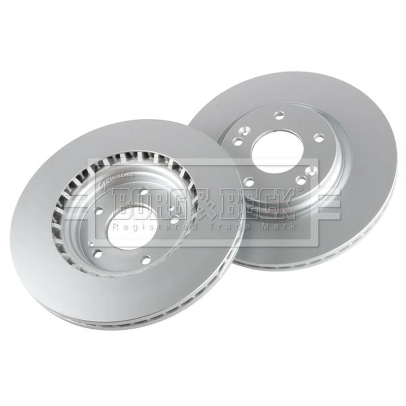 Borg & Beck Front & Rear Brake Discs & Pads fits Kia Niro I 2018-2022