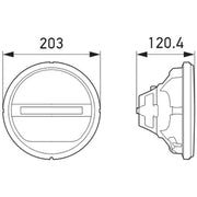 Hella Headlamp Insert Gr 1F8 Front 1F8 241 430-011 1544978 1F8 241 430-011