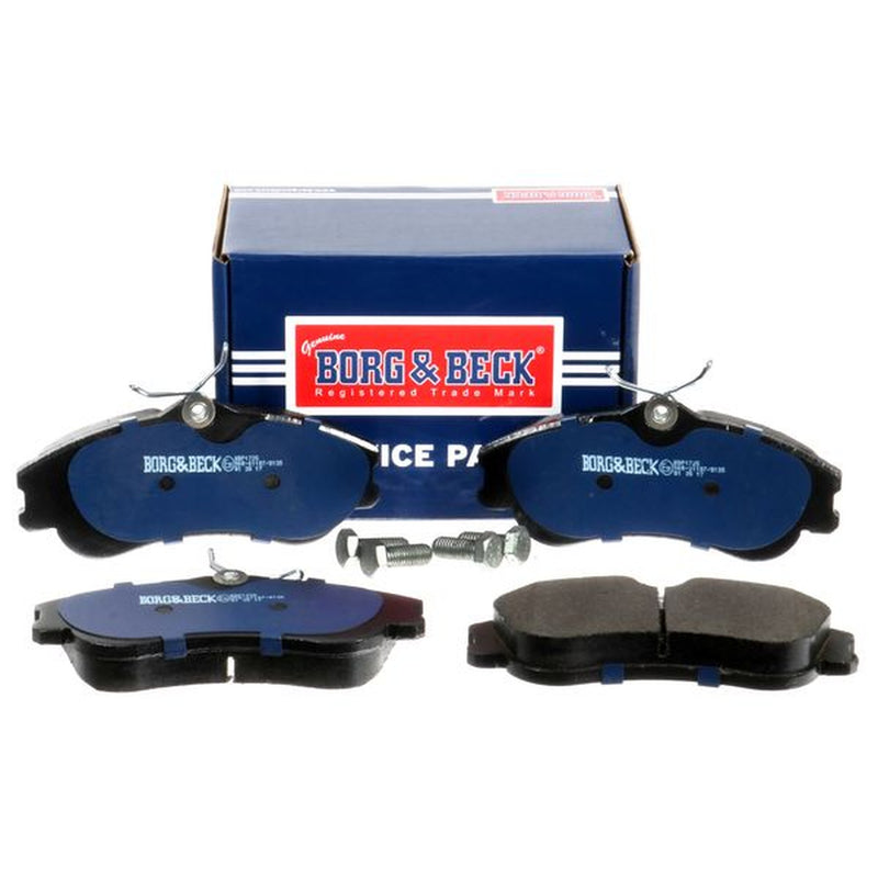 Borg & Beck Front & Rear Brake Discs & Pads fits Citroën Xsara Picasso 1999-2012