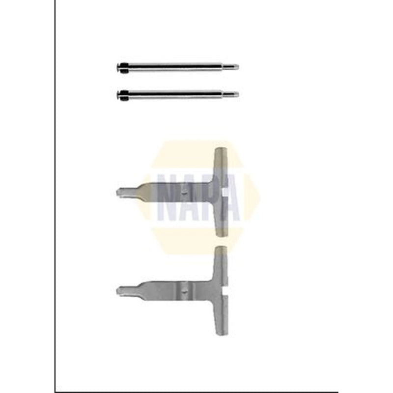 NAPA Brake Pad Accessory Fitting Kit Rear fits Chrysler Crossfire 2003-2008 3.2