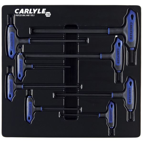 Carlyle Tools Hex Key Set - L-Handle - Metric - image 1