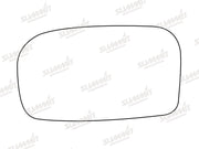 Summit Stick-On Standard Mirror Glass fits Honda Civic 02 to 05 LHS Summit - Bars 4 Cars