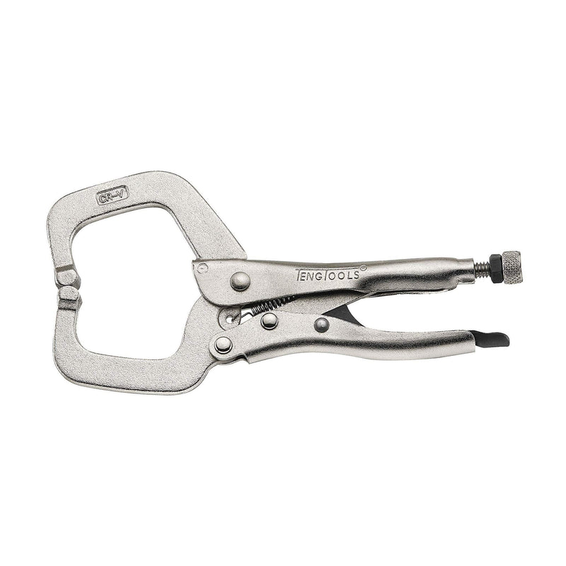 Teng Tools C Clamp Power Grip Plier Non Pinch 172mm Teng Tools - Dynamic Drive