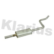 Klarius Box With Centre Pipe Centre fits Mitsubishi Colt Czc VI 2006-2009 1.5