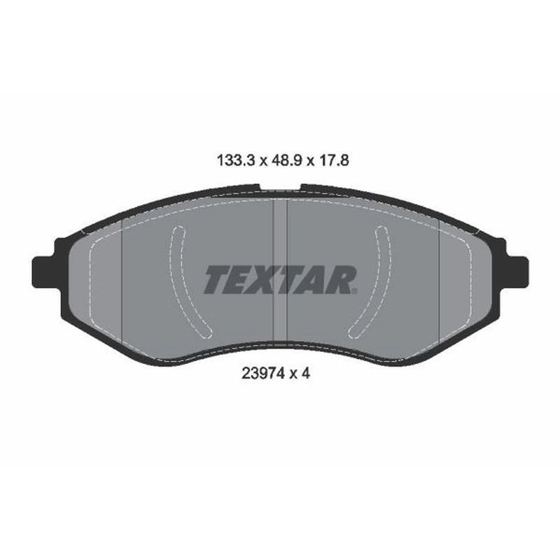 Textar Front Brake Pad Set 2397401