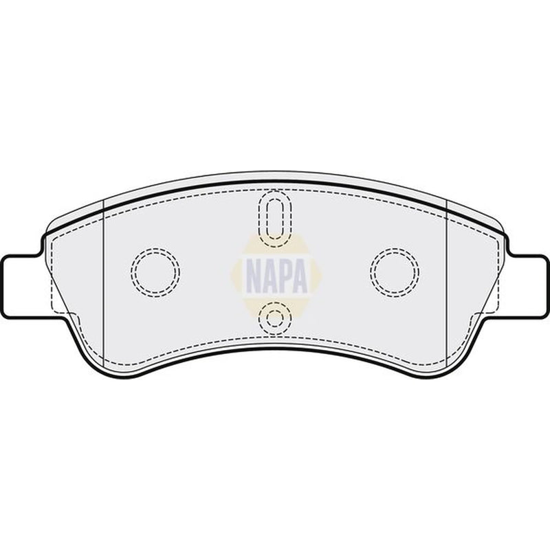NAPA Front Brake Pad Set NBP1146