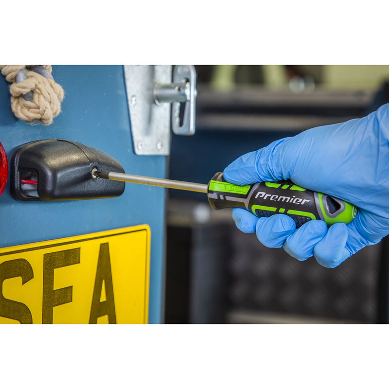 Sealey Premier Premier GripMAX Screwdriver & Bit Set 33pc - Hi-Vis Green Sealey Premier - Dynamic Drive