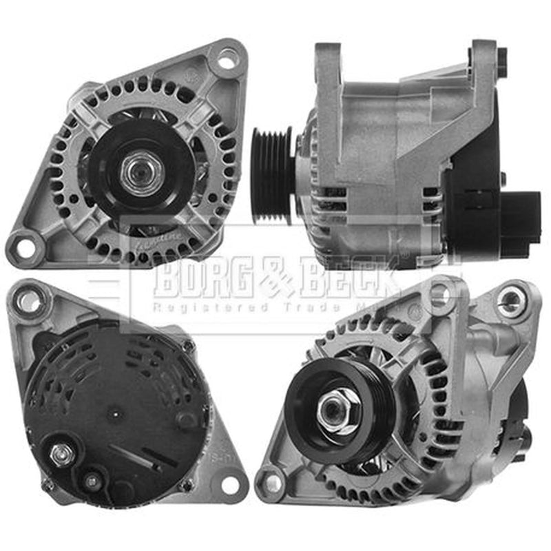 Borg & Beck Car Alternator 12V fits Fiat Ducato 1994-2002 1.9