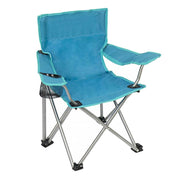 Blue Junior Camping Chairs Kids Outdoor Portable Picnic Beach Folding Seat Summit  - Dynamic Drive
