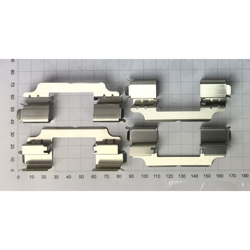 Abtex Brake Pad Accessory Fitting Kit Front fits Fiat Scudo 2007-2016 2.0