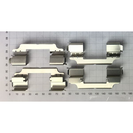 Abtex Brake Pad Accessory Fitting Kit Front fits Fiat Scudo 2007-2016 2.0