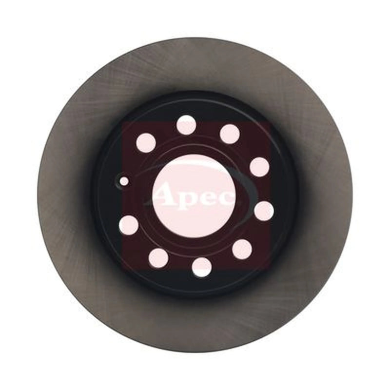 Apec 2 x Solid Rear Brake Discs DSK2221-x2