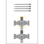 NAPA Brake Pad Accessory Fitting Kit Front fits Mercedes-Benz Clk 2005-2010