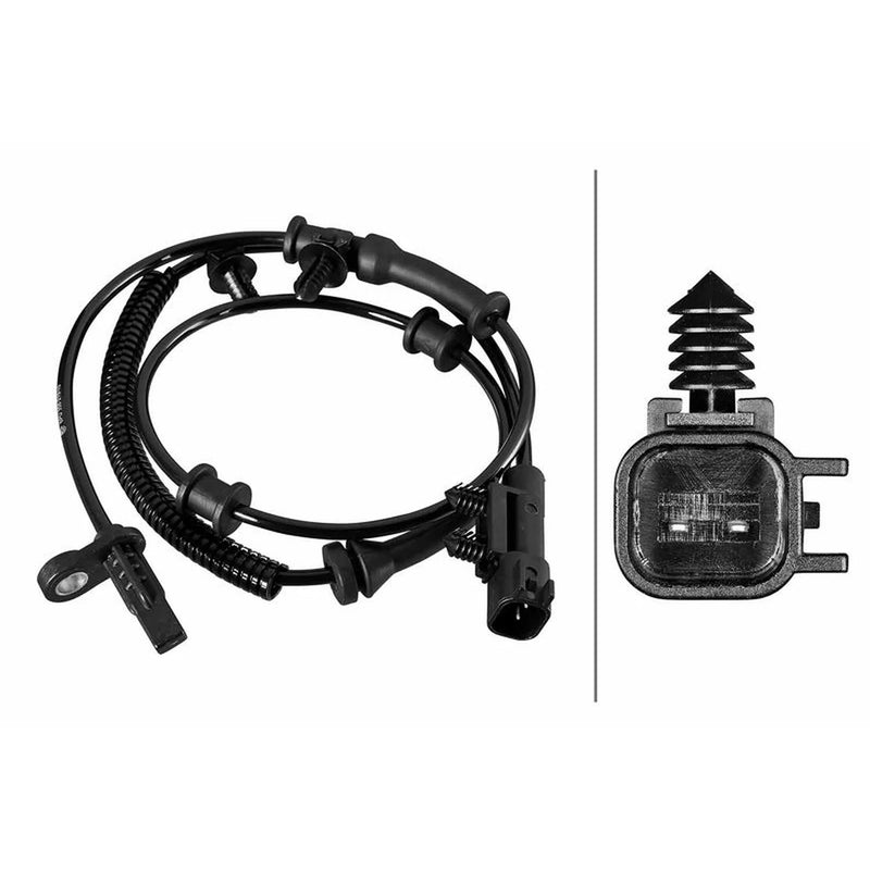 Hella ABS Wheel Speed Sensor Front fits Jeep Grand Cherokee 2013 on 3.0 5.7