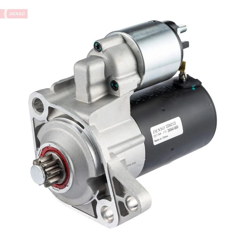 Denso Starter Motor 12V 1.1kW 9 Teeth fits Audi A3 1996-2003 1.6 1.8 1.9