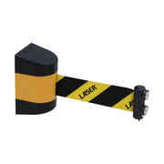 Laser Wall Mounted Magnetic Retractable Barrier 3m x 48mm 8528 Laser - Dynamic Drive