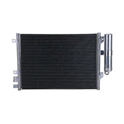 Hella Air Conditioning Condenser fits Nissan Kubistar 2003-2009 1.2 1.5 1.6