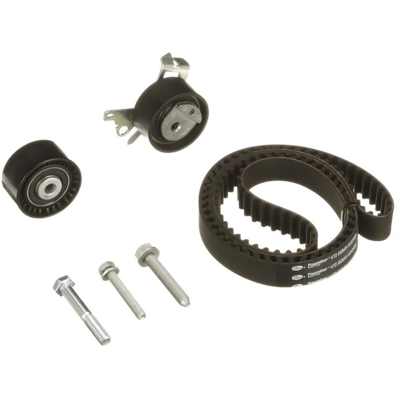 Gates Timing Belt Kit with Rollers fits Citroën C4 2004-2007 2.0
