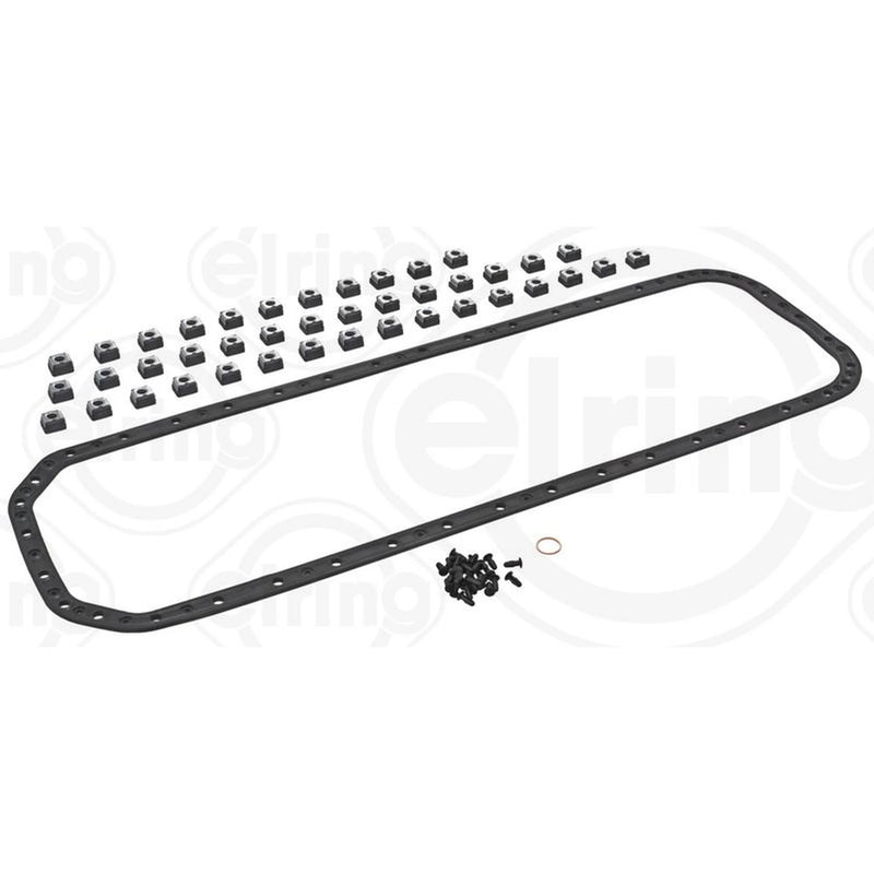 Elring Oil Sump Gasket Set Wide Thick fits Volvo F10 1987-1995