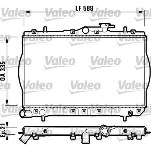 Valeo Engine Radiator 732488