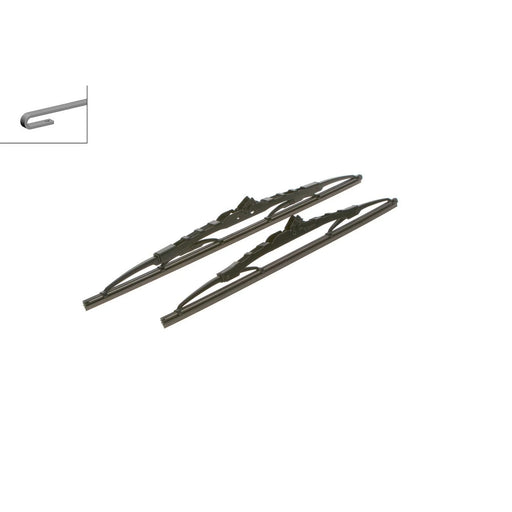 Bosch Eco Front Wiper Blade Set 425mm + 380mm — 472 fits Porsche 911 1993-1997