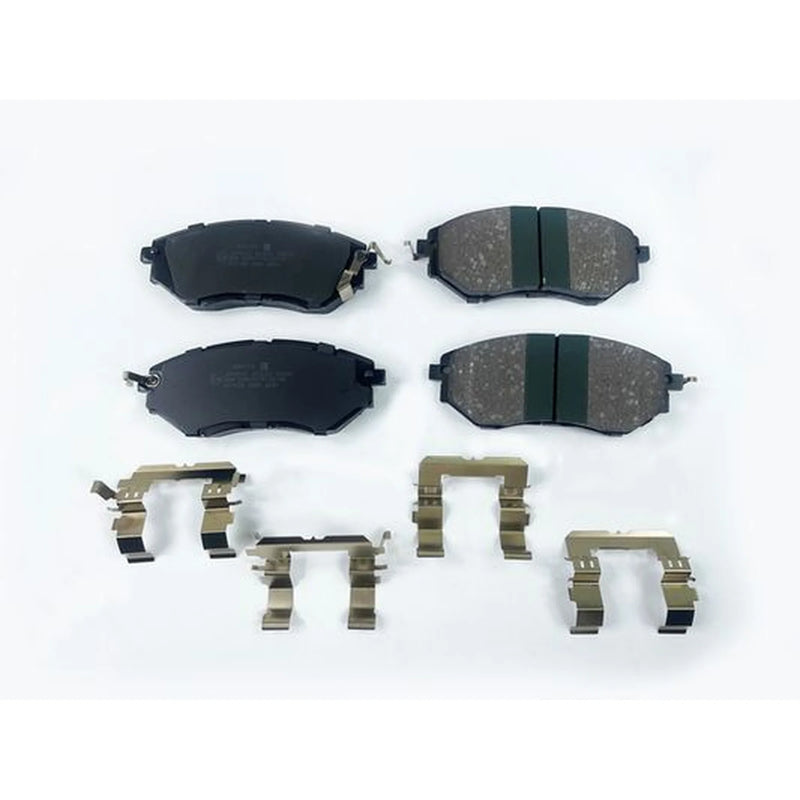 Juratek Front Brake Pad Set fits Subaru Forester 2013 on 2.0