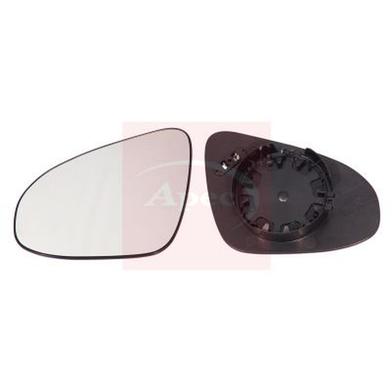 Apec Exterior Wing Mirror Glass Left fits Toyota Yaris Hatchback 2012-2020