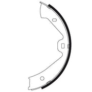 Mintex Parking Brake Shoe Set fits Audi E-Tron GT 2024-2025