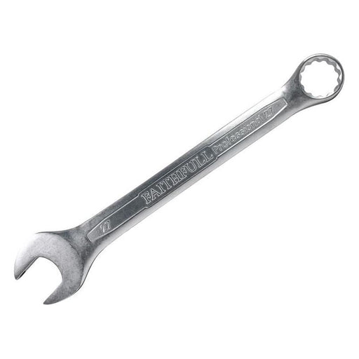 Faithfull Combination Spanner CV Satin Finish 28mm Faithfull - Dynamic Drive