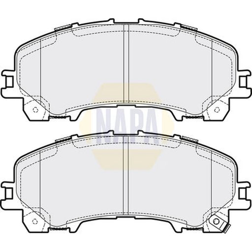NAPA Front Brake Pad Set NBP1357