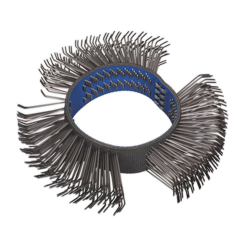 Sealey Angled Wire Wheel 100mm for SA695 SA695WA Sealey  - Dynamic Drive