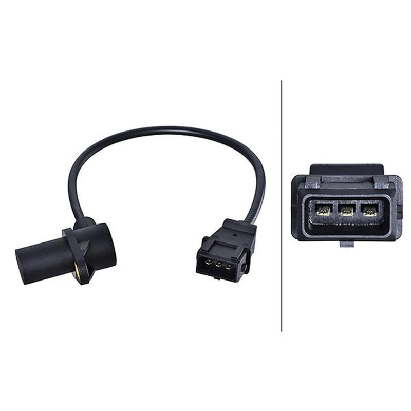 Hella Crankshaft Position Sensor fits Citroën Zx 1991-1997 1.9