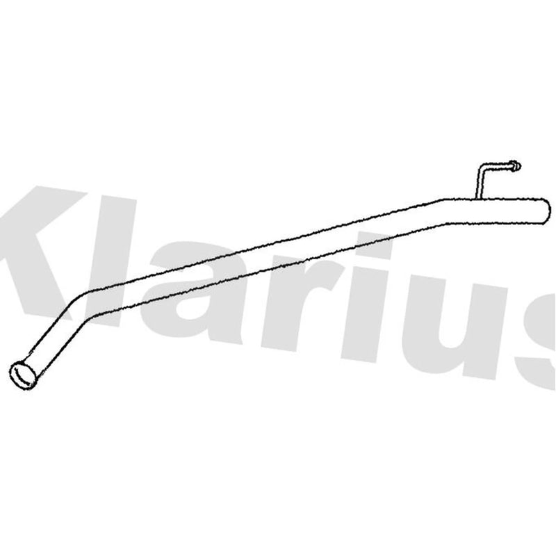 Klarius Exhaust Pipe OD fits Nissan Primastar 2006 on 2.0 2.5