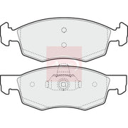 Apec Front Brake Pad Set PAD1330