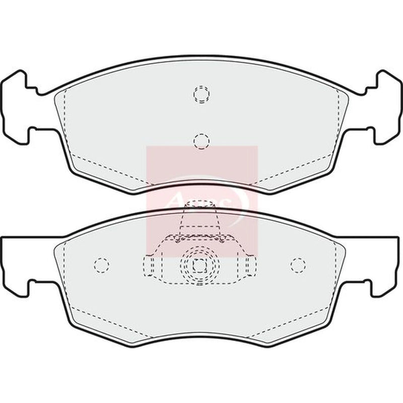 Apec Front Brake Pad Set PAD1330