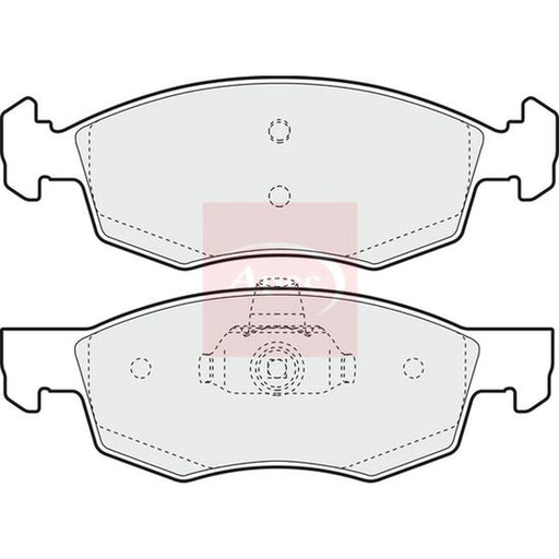 Apec Front Brake Pad Set PAD1330