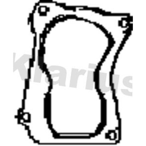 Klarius Exhaust Pipe Gasket OD 410801