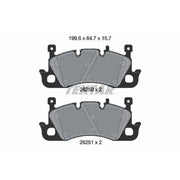 Textar Front Brake Pad Set 2625001