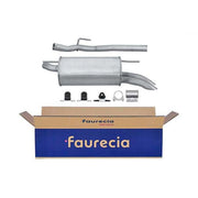 Hella End Silencer Rear fits VW Transporter Platform 1990-2003 1.9 2.4