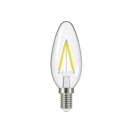 Energizer® LED SES (E14) Candle Filament Non-Dimmable Bulb, Warm White 470 lm 4W Energizer® - NN4 Online