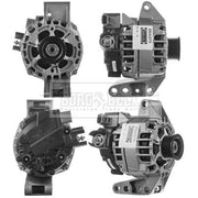 Borg & Beck Car Alternator 12V fits Ford Fiesta V 2001-2008 1.3