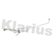 Klarius Box With Tail Pipe Centre fits Kia Picanto II 2011-2017 1.0