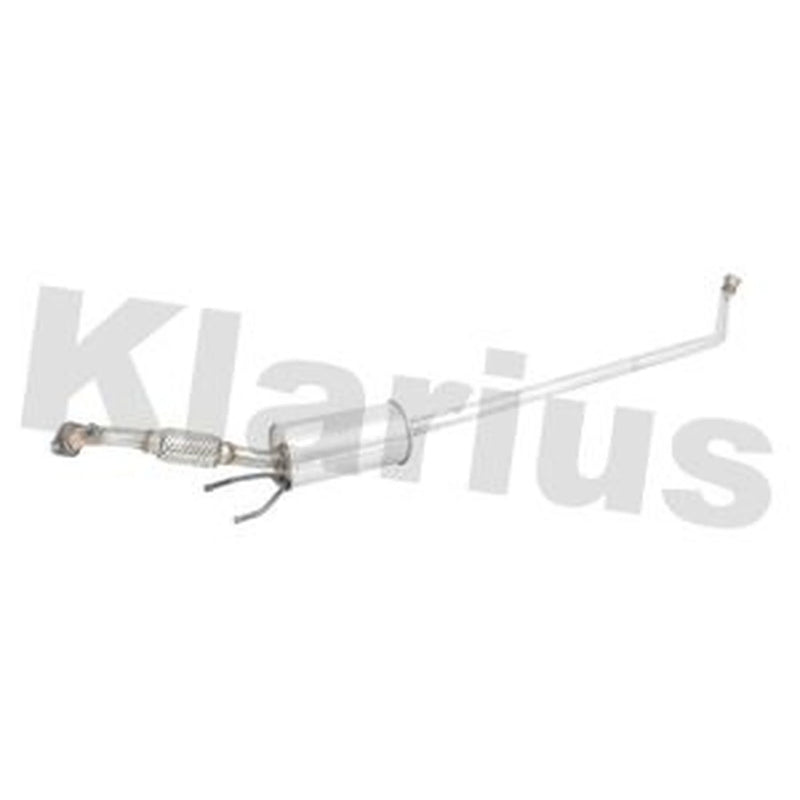 Klarius Box With Tail Pipe Centre fits Kia Picanto II 2011-2017 1.0